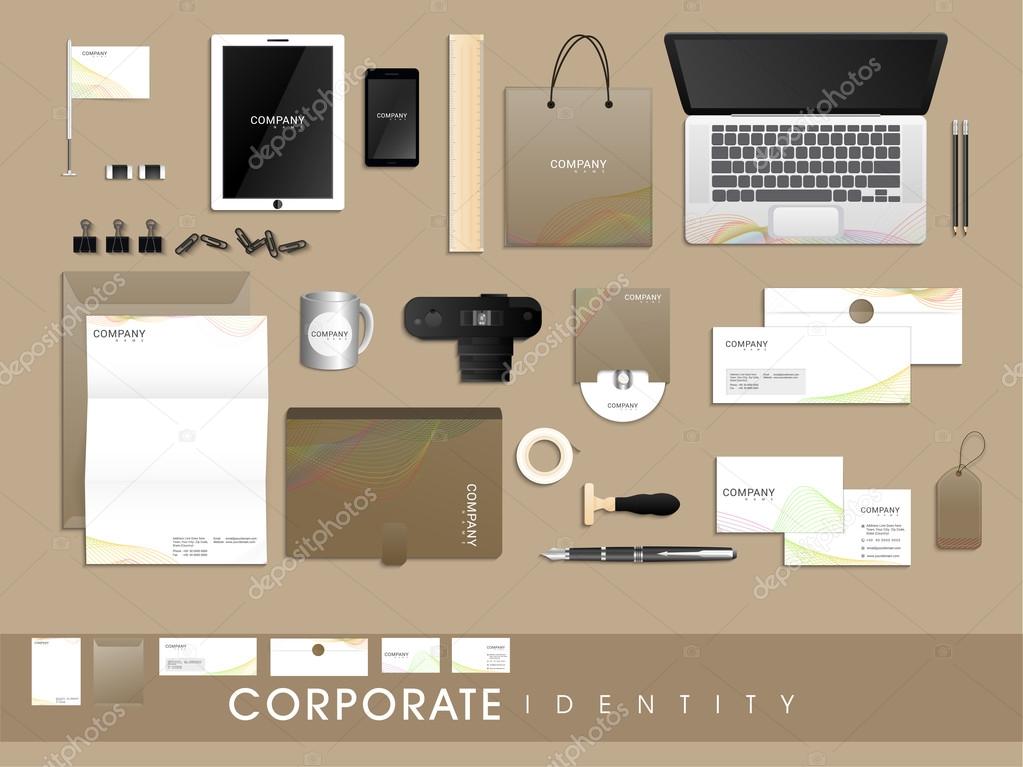 Professional corporate identity kit.