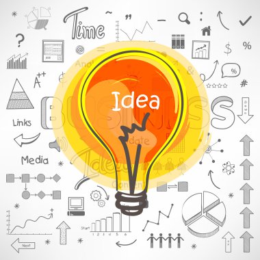 Infographic öğeleri iş için.