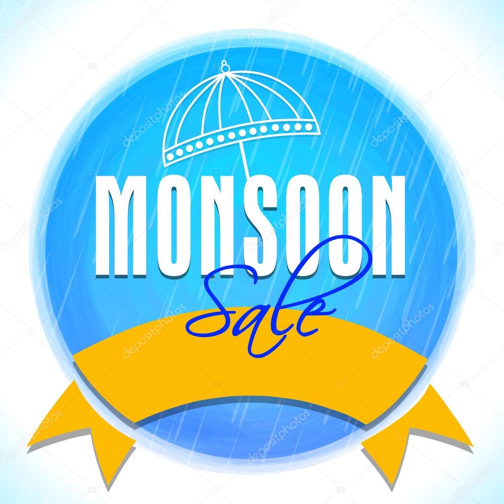 Sticky design for Monsoon Sale.