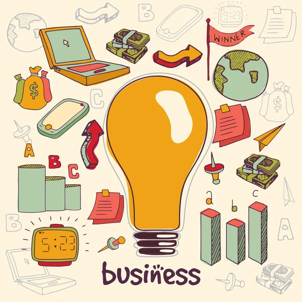 Colorful creative business infographic elements.