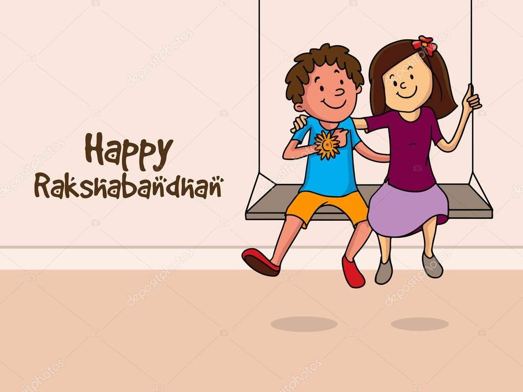 Cute kids for Raksha Bandhan celebration. Stock Vector Image by ©alliesinteract #80183656 Cute kids for Raksha Bandhan celebration. Stock Vector Image by ©alliesinteract #80183656