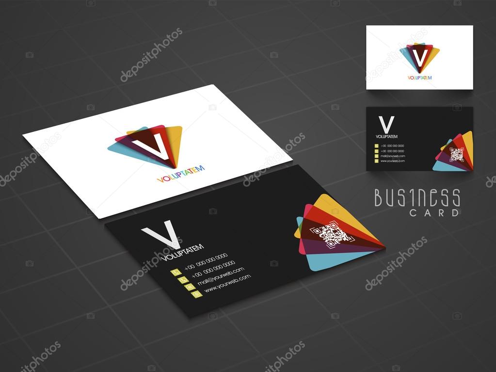 Creative business card for your company.
