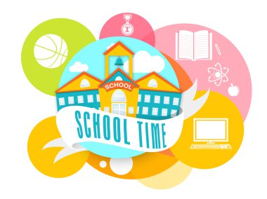 Etiket, etiket veya etiket okul kez.