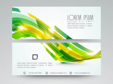 Web başlık tasarım konsepti.
