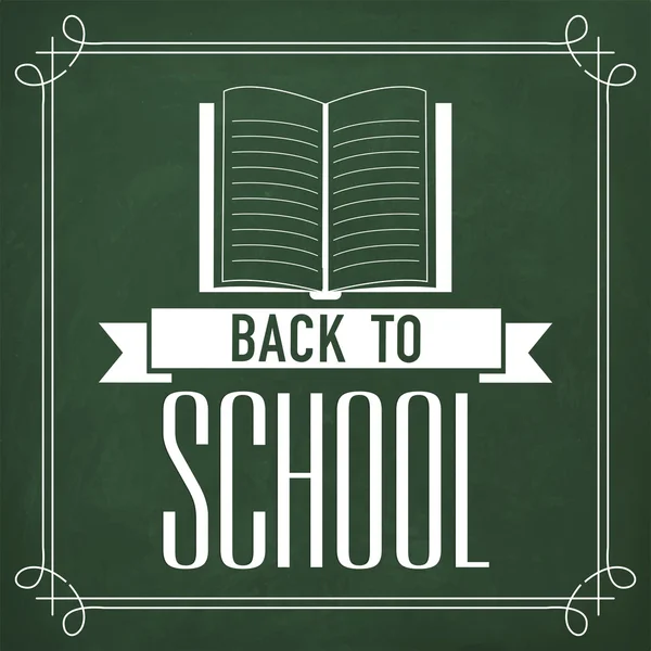 Creatieve illustratie voor Back to School. — Stockvector