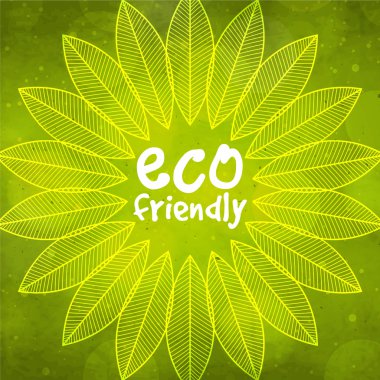 Stylish pattern for Eco Friendly.