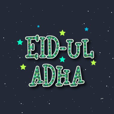 Greeting card for Eid-Ul-Adha celebration.