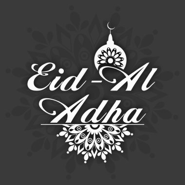 Greeting card for Eid-Al-Adha celebration.