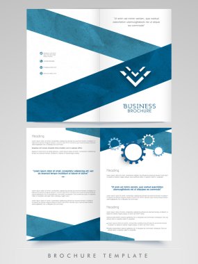 Yaratıcı broşür, şablon ya da iş için el ilanı.