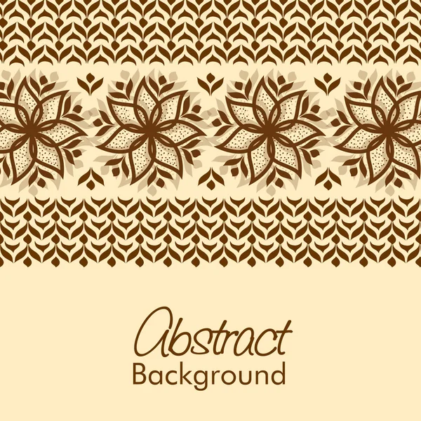 Fondo floral abstracto creativo . — Vector de stock