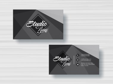 Yatay kartvizit veya kartvizit ayarla.