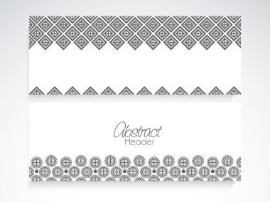 Soyut web üstbilgisi veya başlığı ayarla.