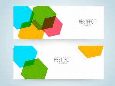 Soyut Web sitesi başlık veya afiş ayarla.