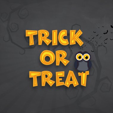 Stylish text for Happy Halloween Party.