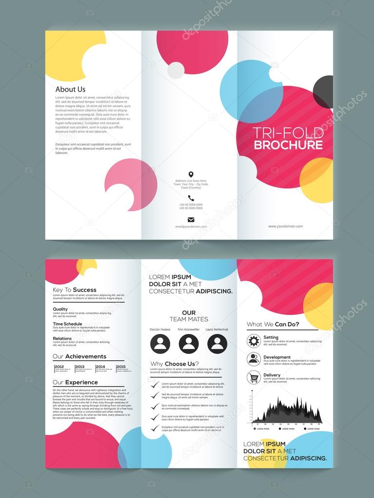Stylish Business Trifold or Template.