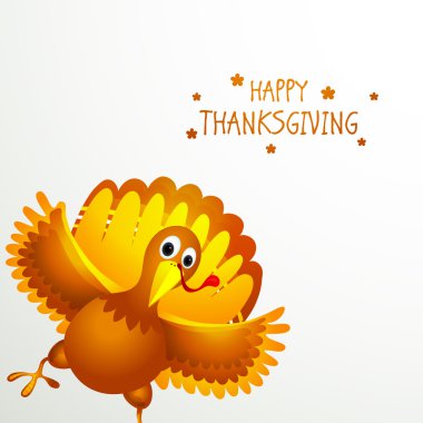 Turkey bird for Happy Thanksgiving Day.