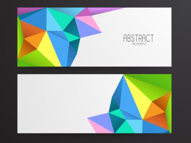 Yaratıcı web sitesi başlık veya afiş ayarla.