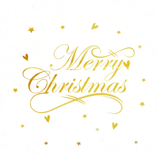 Elegante Grußkarte für frohe Weihnachten. — Stockvektor