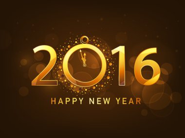 Yeni yıl kutlaması için şık metin 2016.