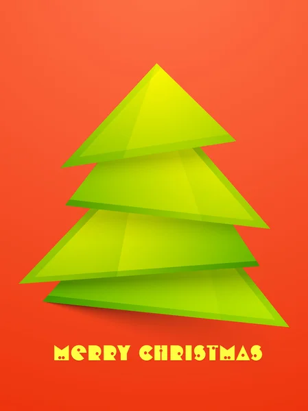 Flyer or Banner for Merry Christmas celebration. — Stockvector