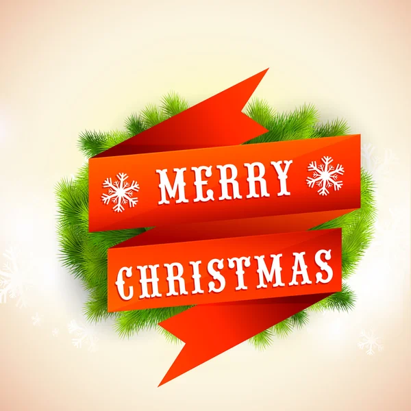 Boże Narodzenie celebracja kartkę z życzeniami. — Wektor stockowy