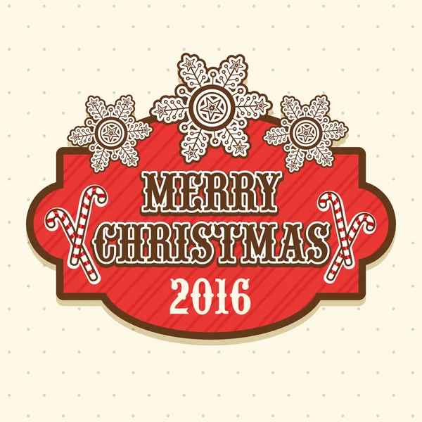 Kartkę z życzeniami Wesołych Świąt Bożego Narodzenia uroczystość. — Wektor stockowy
