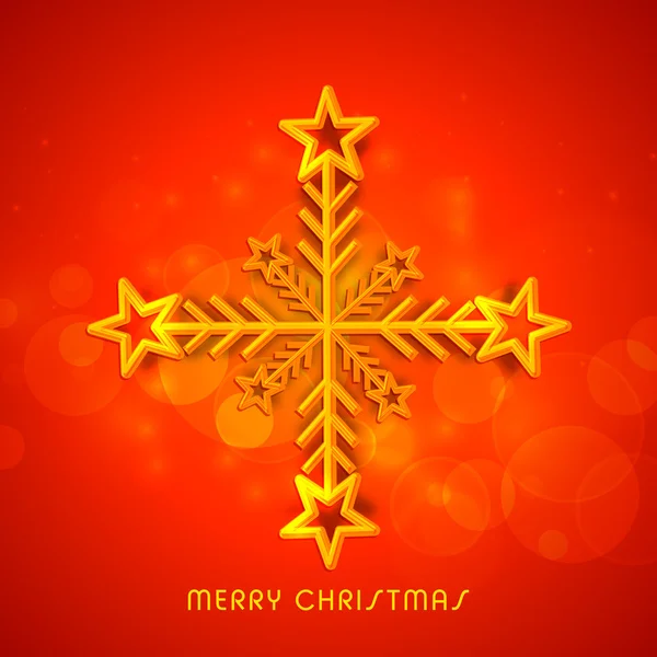 Greeting card for Merry Christmas celebration. — Stock Vector