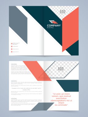 İki iş ilanı ya da broşür sayfa.