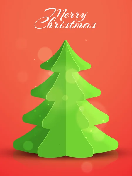 Flyer, Banner or Pamphlet for Merry Christmas. — Stock Vector