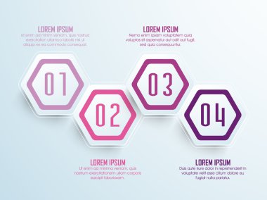 İş için Creative Infographic ögesi.