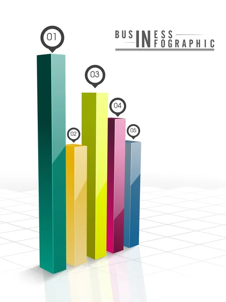 Kreativt företag infographic mallayouten. — Stock vektor