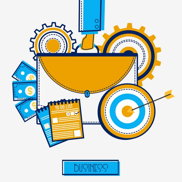 Elementos creativos de infografía para empresas . — Archivo Imágenes Vectoriales