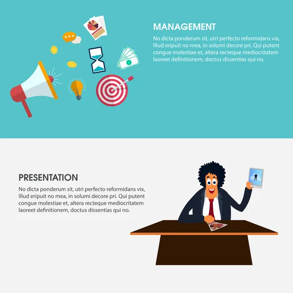 Infographie d'entreprise mise en page . — Image vectorielle