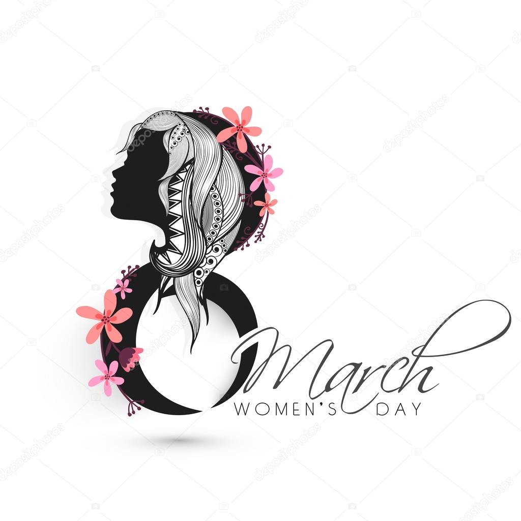 Creative text for Women's Day celebration. Stock Vector by ...