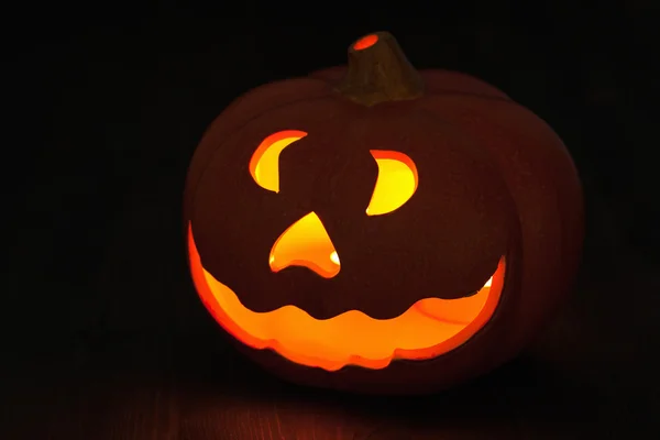 Halloween Jack O Linterna decoración de calabaza — Foto de Stock