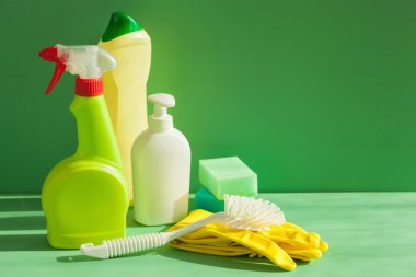 Temizlik malzemeleri ev fırçası sünger eldiven