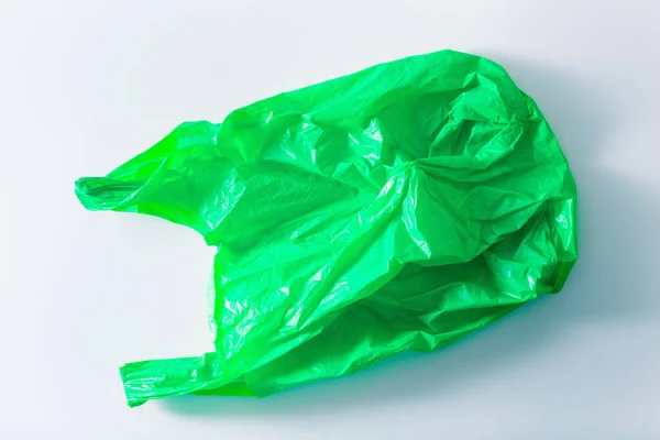 Sacchetto Plastica Usa Getta Rifiuti Riciclaggio Problemi Ambientali — Foto Stock