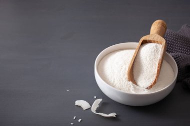 Hindistan cevizi unu Keto Paleo diyeti için sağlıklı malzeme