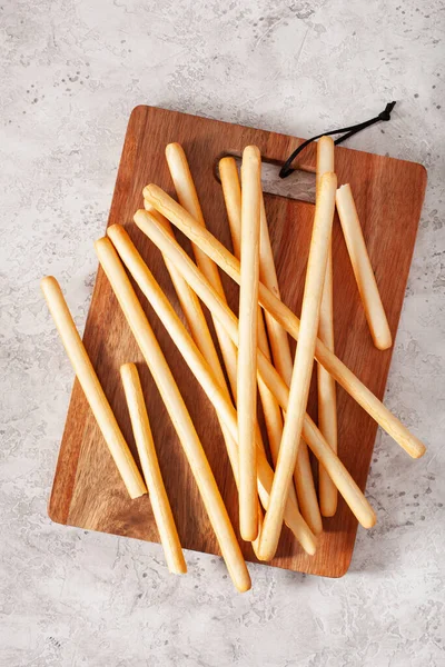 Grissini Crispy Italian Bread Sticks — Stock Photo, Image