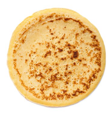 Beyaz arka plan üzerinde izole gözleme