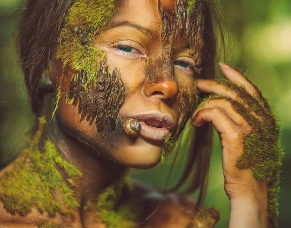 La matrice della foresta . — Foto Stock