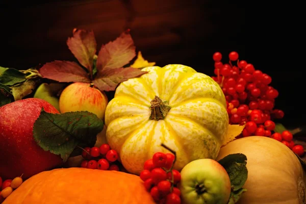 Erntedankfest Herbststillleben — Stockfoto