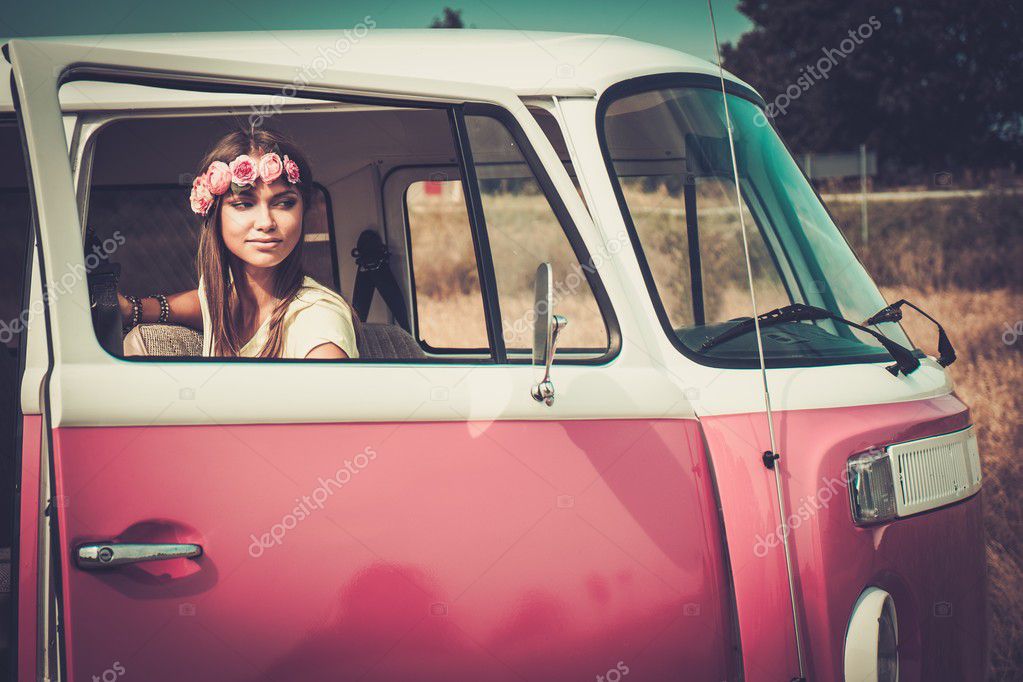 minivan hippie