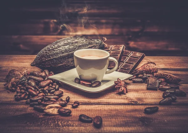 Kaffe tema stilleben — Stockfoto