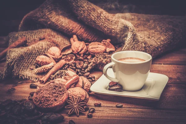 Coffee theme still-life — Stock Photo, Image