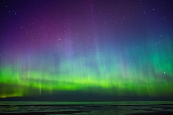 Pięknej zorzy polarnej — Zdjęcie stockowe