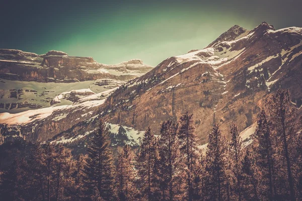 Горы Пиренеев в Cirque de Gavarnie, Франция — стоковое фото