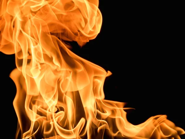 불타는 화 염 배경 — 스톡 사진