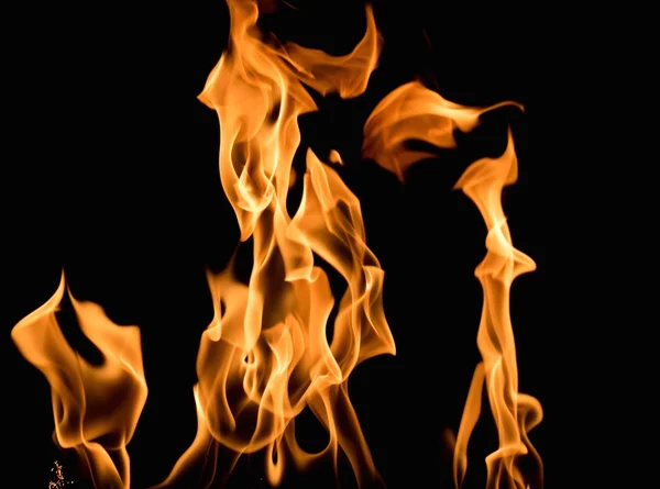 灼熱の火炎の背景 — ストック写真