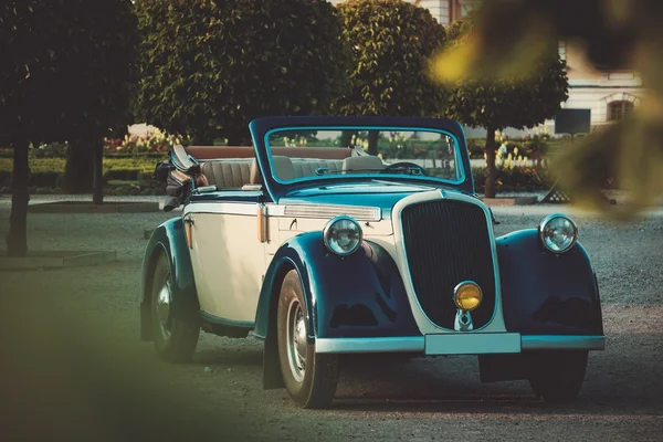 Classic convertible outdoor — Stock Photo, Image